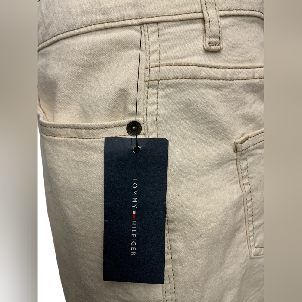Tommy Hilfiger Claire High Rise Denim Midi Skirt - Picture 6 of 9